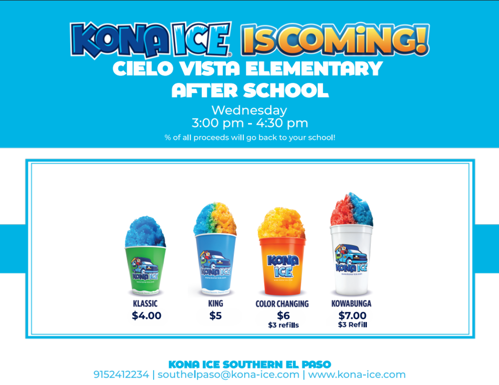 Kona Ice is Coming!