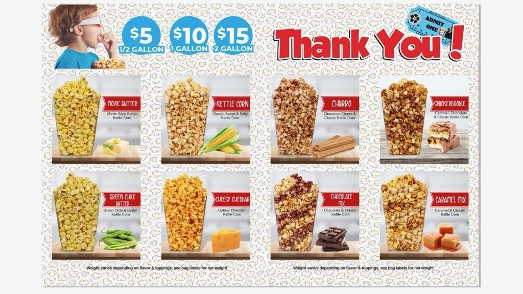 kettel corn fundraiser 