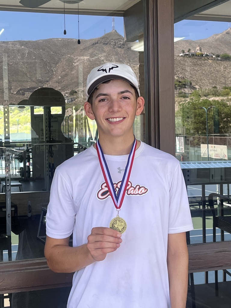 Photo of Nicolas Guevara, El Paso High tennis