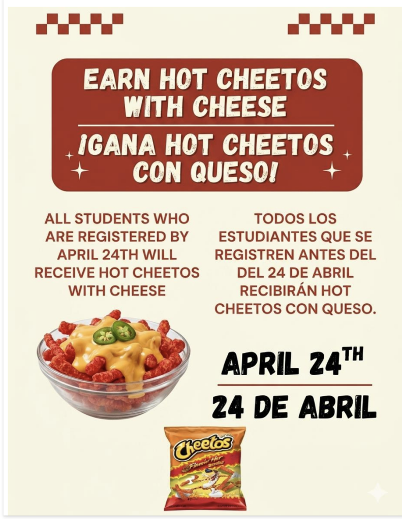 Hot Cheetos with cheese 