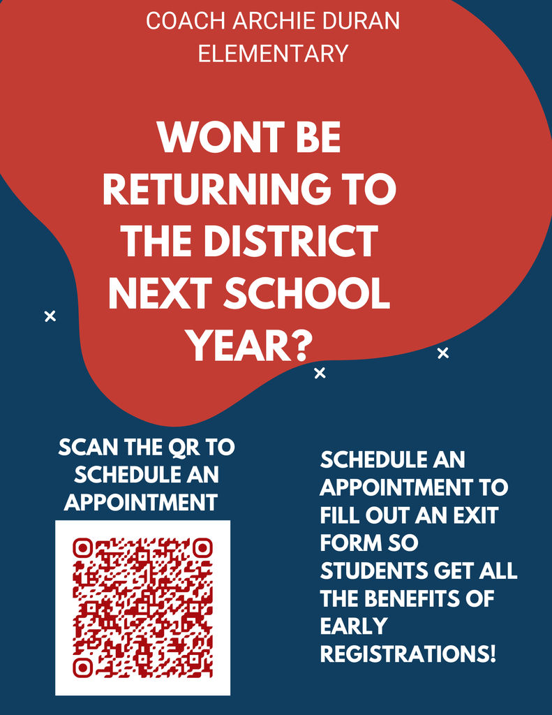 Wont be returning to the district?