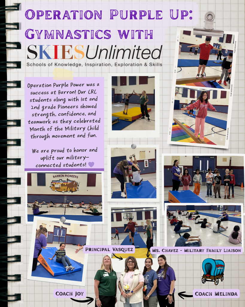 Operation Purple Up: Gymnastics with SKIESUnlimited