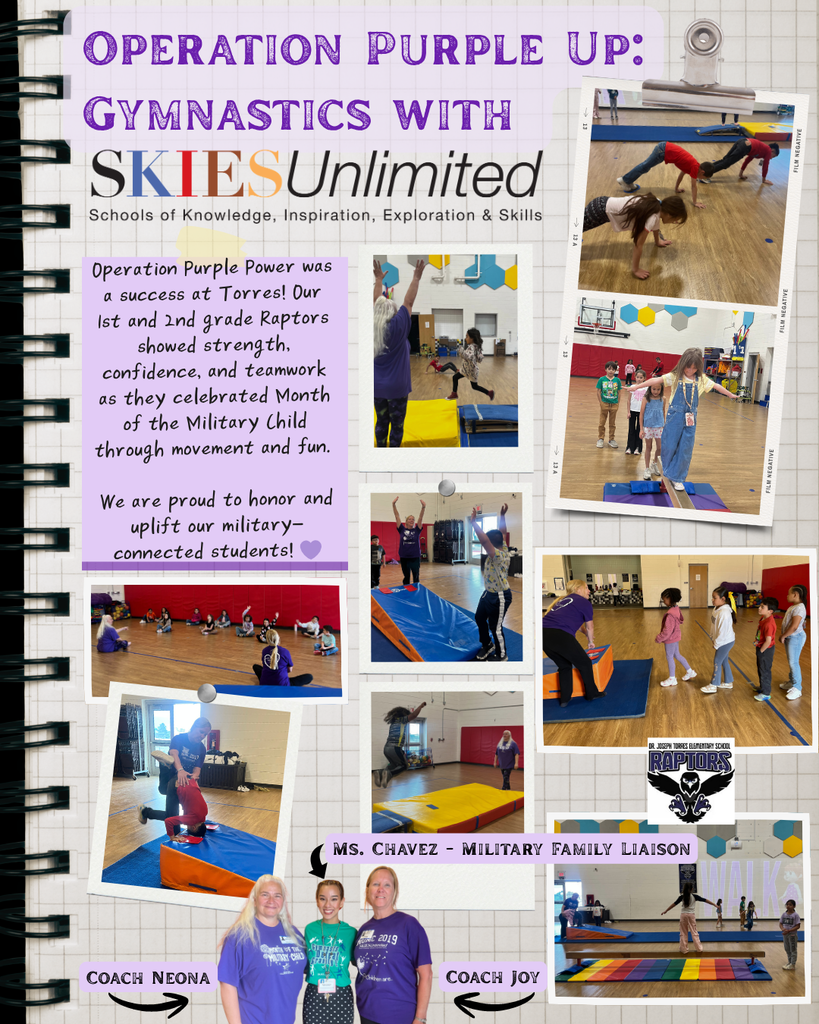 Operation Purple Up: Gymnastics with SKIESUnlimited