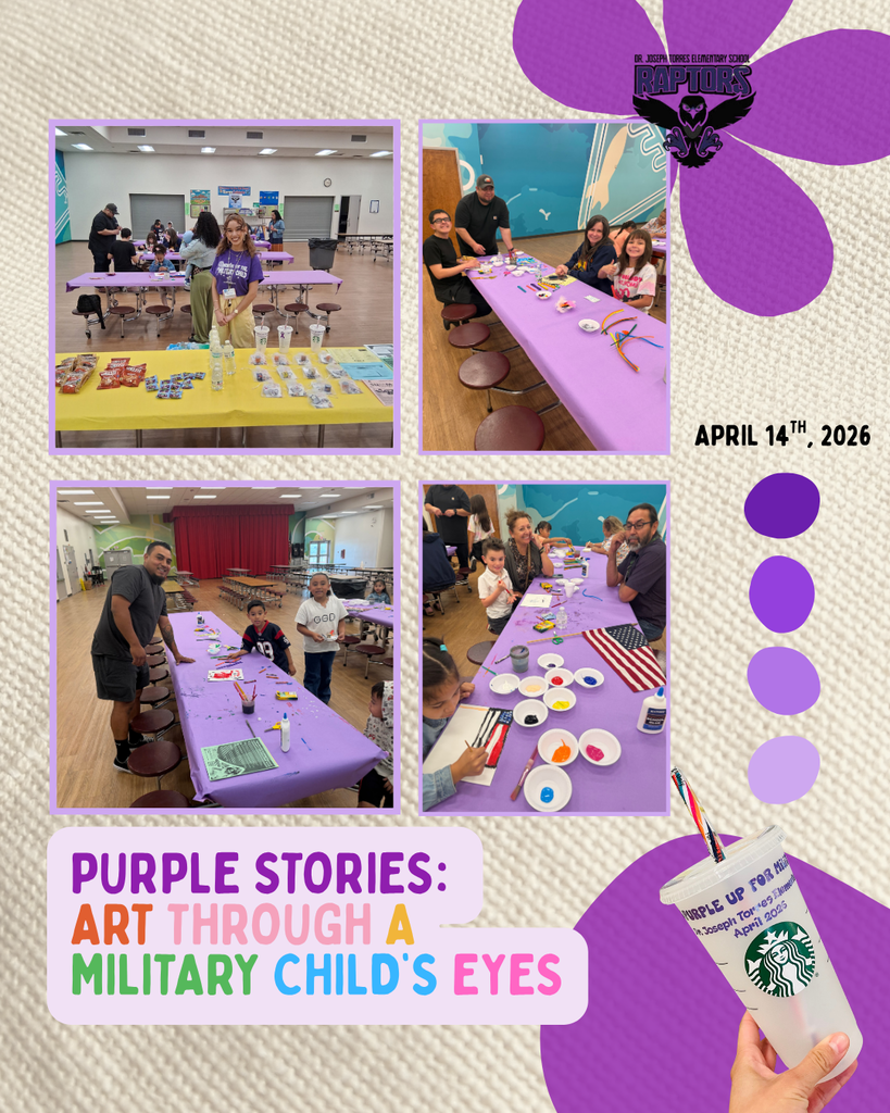 Purple Stories: Art Through a Military Child's Eyes