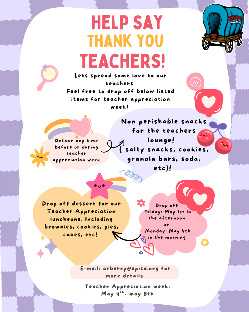 Teacher Appreciation Week parent help