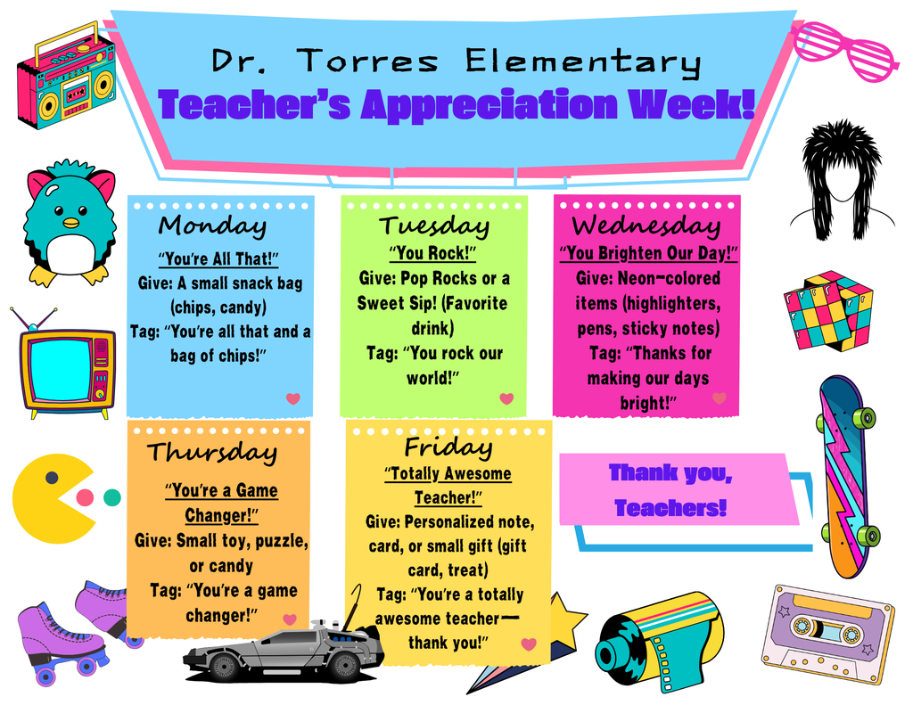 Teacher's Appreciation Week 2026
