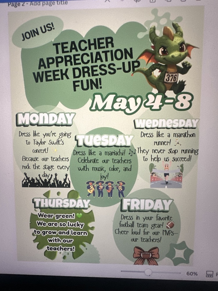   Vístete para la Semana de Agradecimiento a los Maestros con tus profesores. 