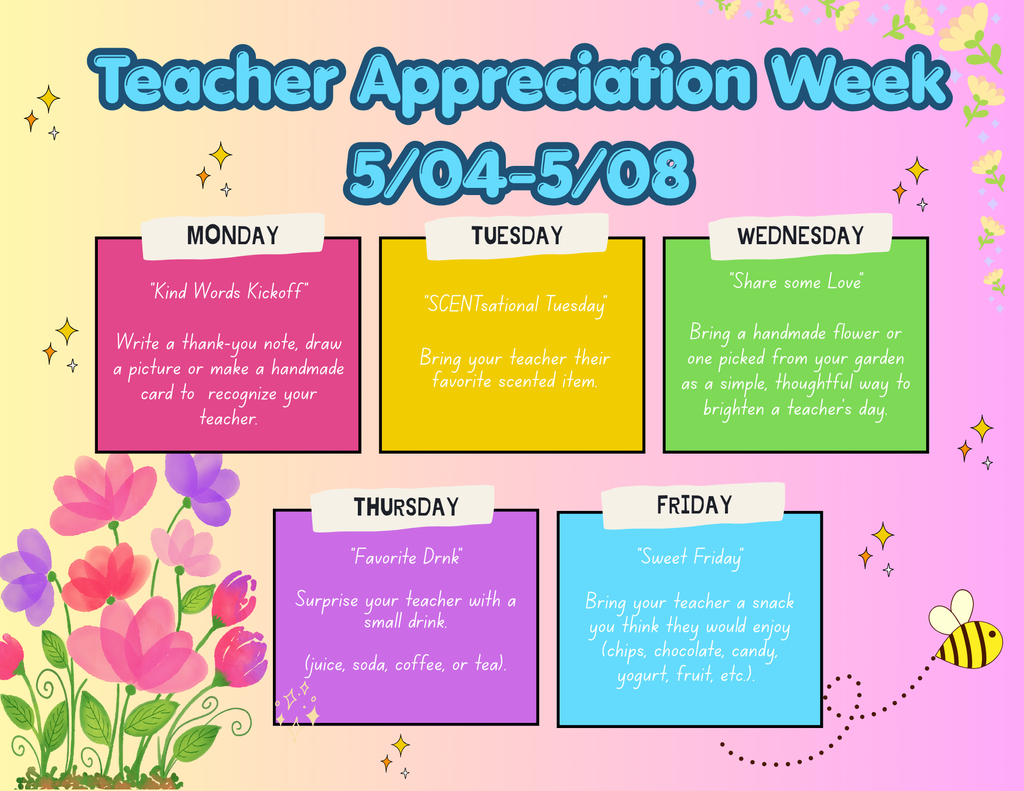 Teacher Appreciation Week 