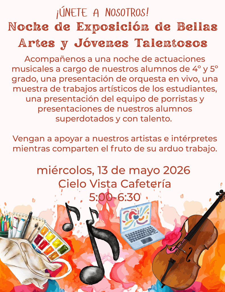 Noche de Exposición de Bellas Artes y Jóvenes Talentosos
