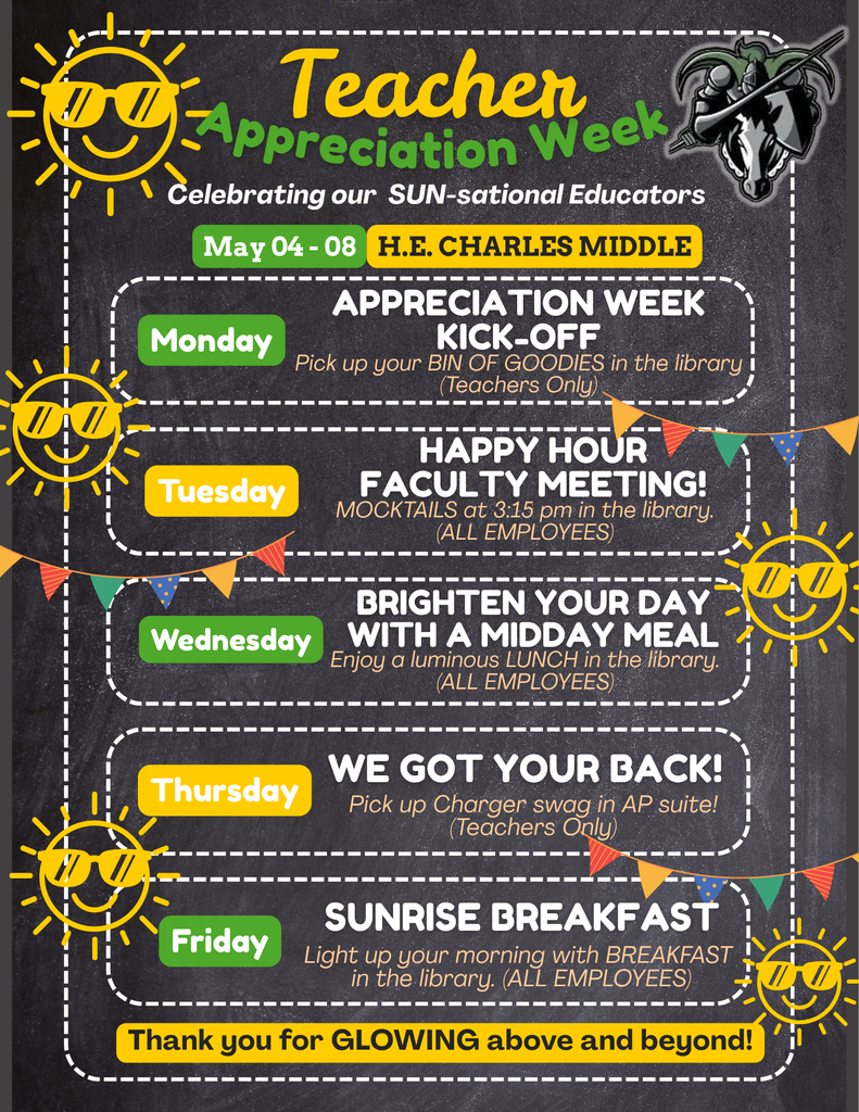 Teacher Appreciation Week