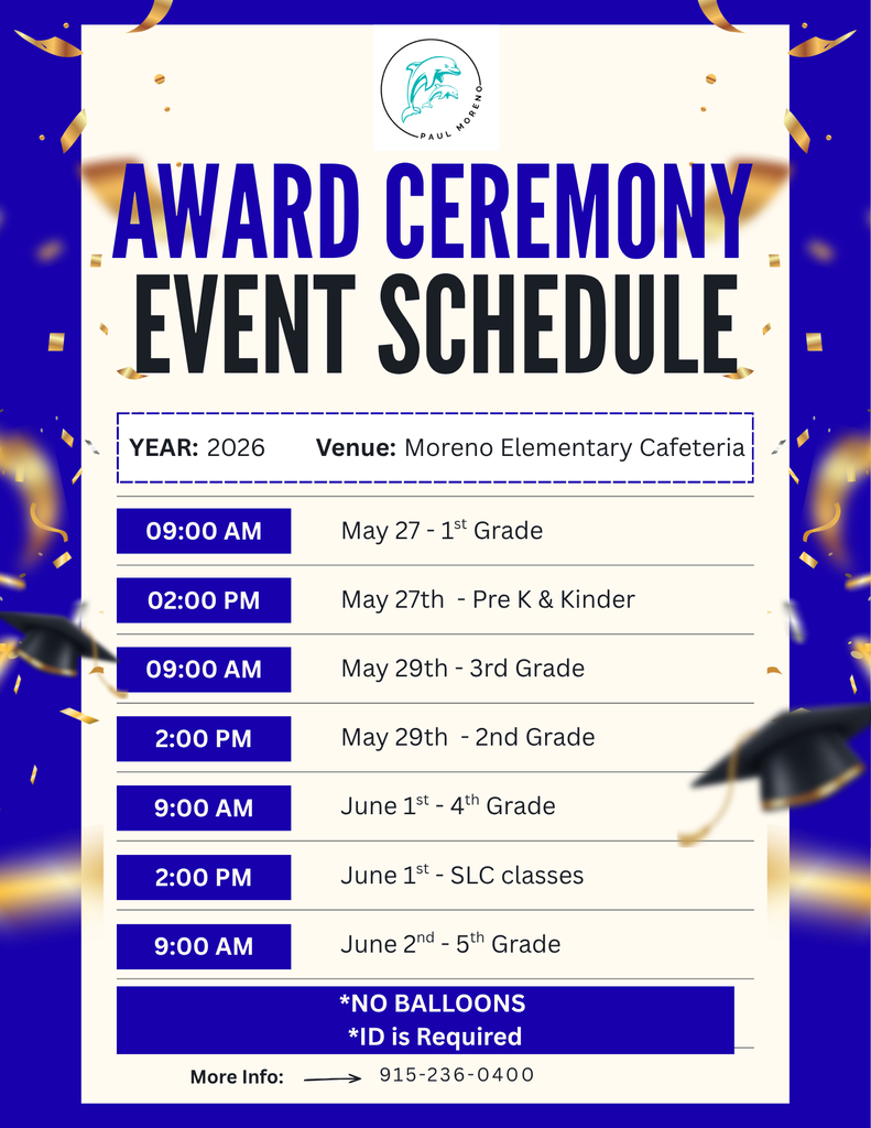 Ceremony Event Schedule
