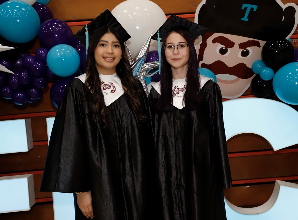 Andress High School EPCC graduates smile for a photo
