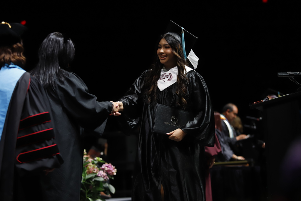 Andress High School EPCC graduates receives diploma