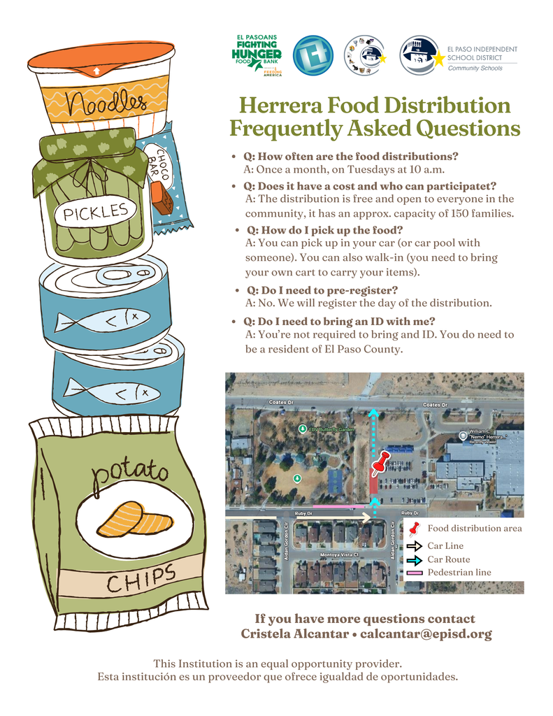 Food Distribution Flyer 
