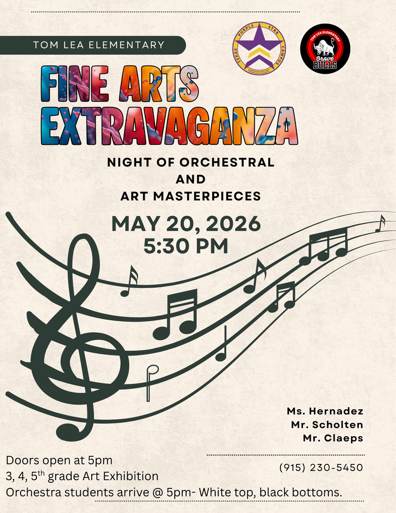 Fine Arts Flyer