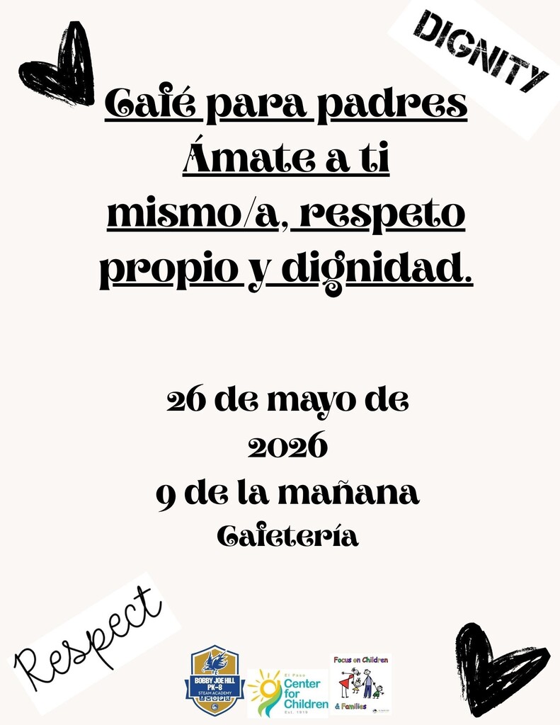 Cafe para padres 9am cafeteria