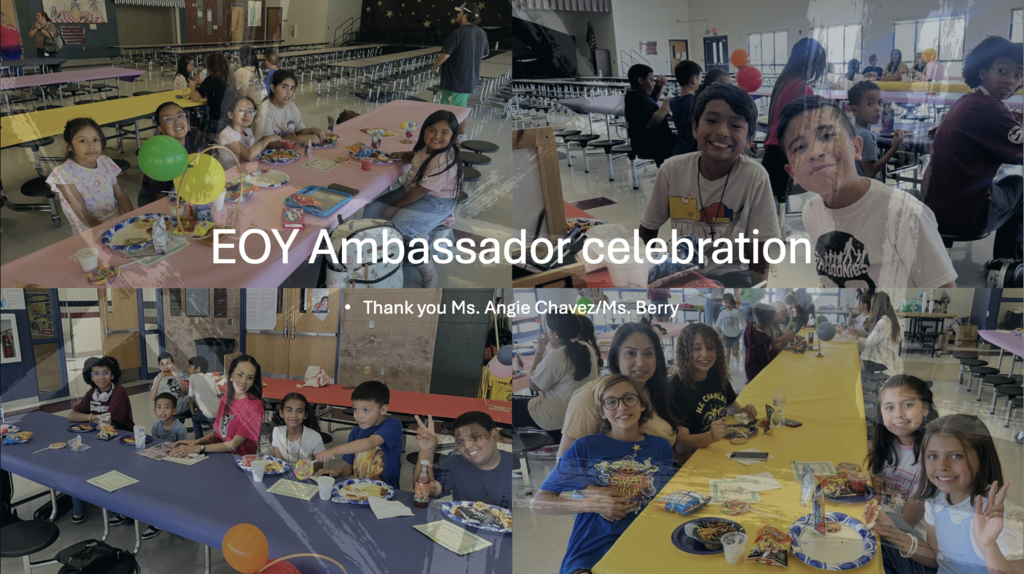 EOY Ambassador celebration