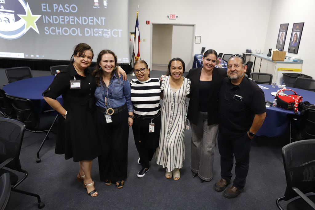 Superintendent Teacher Advisory Council members take a group photo