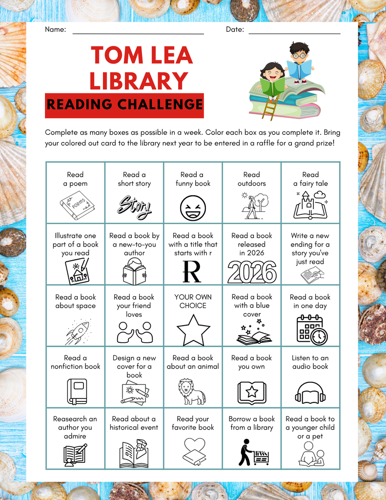 Summer Reading at Tom Lea Library