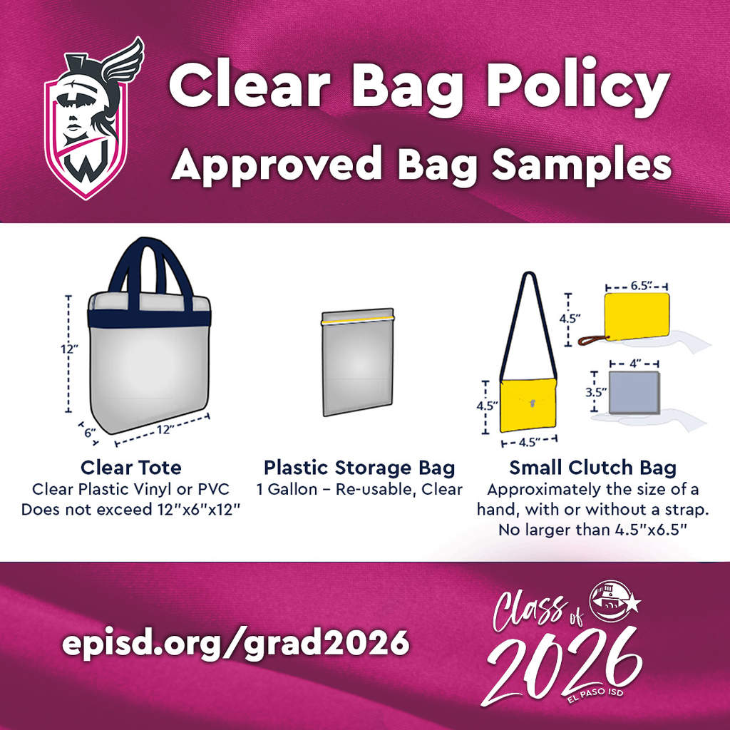 clear bag.