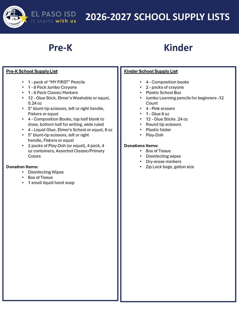 PK/Kinder