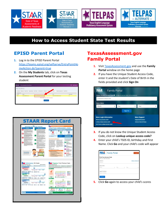 How to Access STAAR Scores