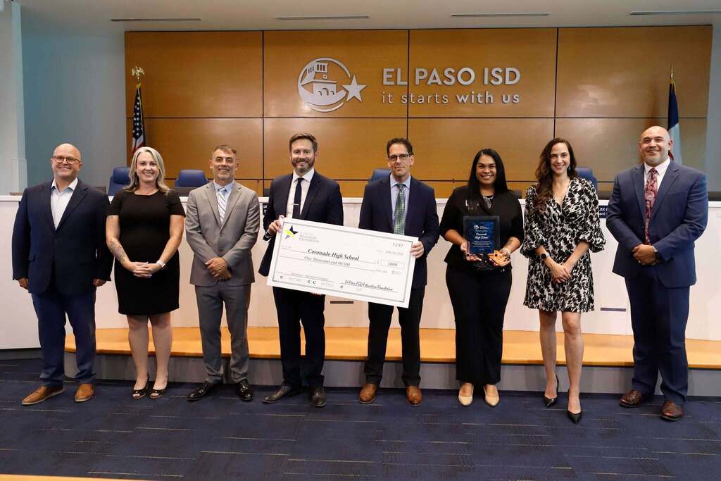 El Paso ISD Board of Trustees and Superintendent Dr. Brian Lusk were thrilled to recognize the outstanding campuses that rose to the challenge during our year-long Right Here Right Now attendance campaign. 📚✅    Showing up every day is the foundation for student success, and these schools demonstrated exceptional commitment, school spirit, and dedication to making attendance a priority throughout the year. 👏    Congratulations to our winners:  🌟 Elementary School Category – Polk Elementary School  🌟 Middle School Category – Hornedo Middle School  🌟 Pre-k 8 Category – Macarthur Pk-8 School  🌟 High School Category – Coronado High School  🌟 Specialty Campus Category – TMECHS   🌟 Most Creative Category – Guillen Middle School  🌟 Most Improved Category – Bowie High School 