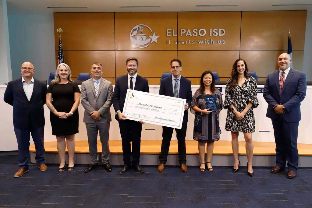 El Paso ISD Board of Trustees and Superintendent Dr. Brian Lusk were thrilled to recognize the outstanding campuses that rose to the challenge during our year-long Right Here Right Now attendance campaign. 📚✅    Showing up every day is the foundation for student success, and these schools demonstrated exceptional commitment, school spirit, and dedication to making attendance a priority throughout the year. 👏    Congratulations to our winners:  🌟 Elementary School Category – Polk Elementary School  🌟 Middle School Category – Hornedo Middle School  🌟 Pre-k 8 Category – Macarthur Pk-8 School  🌟 High School Category – Coronado High School  🌟 Specialty Campus Category – TMECHS   🌟 Most Creative Category – Guillen Middle School  🌟 Most Improved Category – Bowie High School 