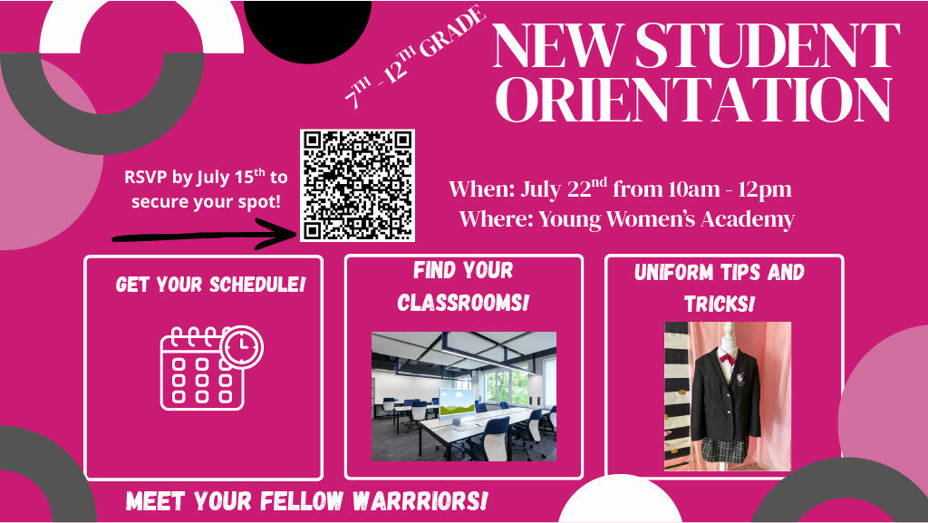 new student orientation.