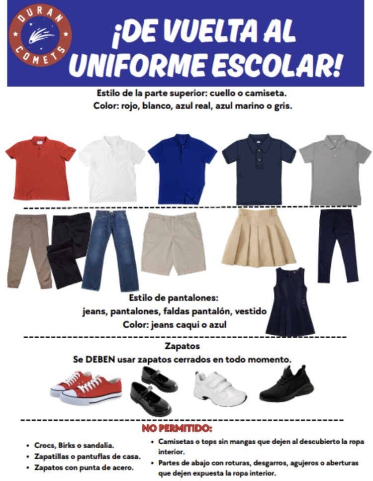 uniformes