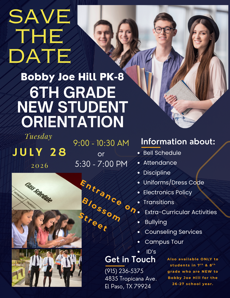 6th Grade Orientation