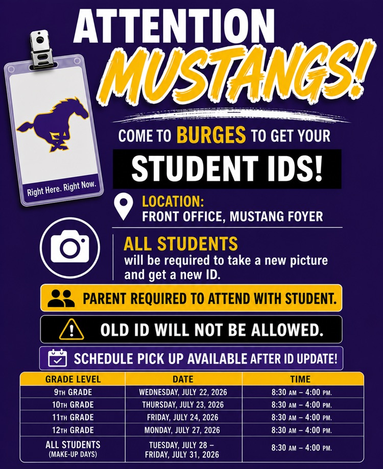 Student ID dates 