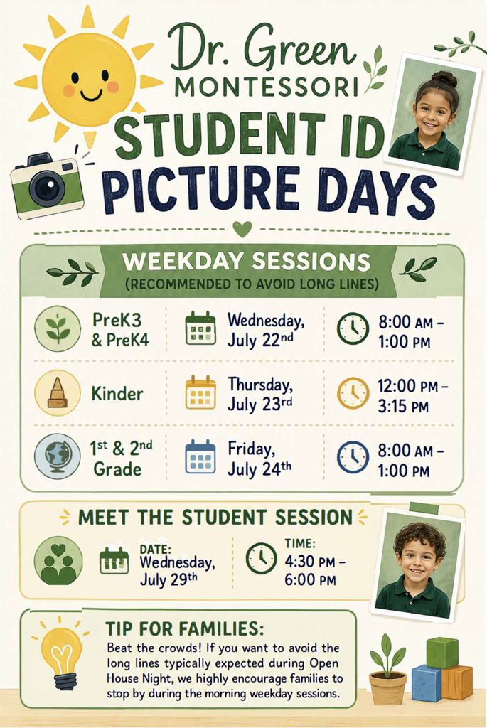 ID Summer Schedule