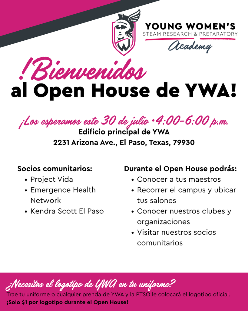 YWA Open House Spanish
