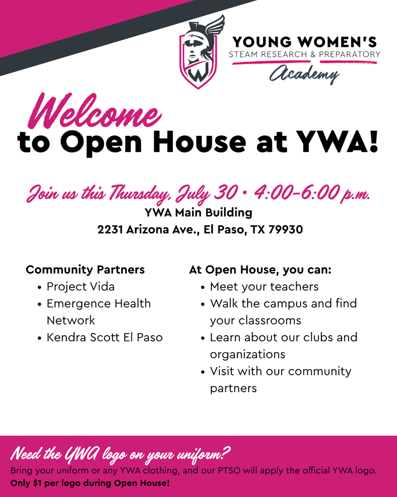 YWA Open House English
