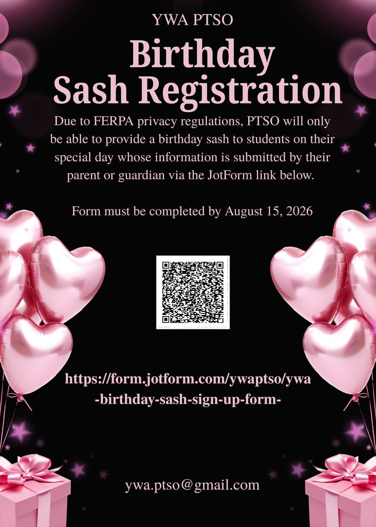 Opt In to Birthday Sash