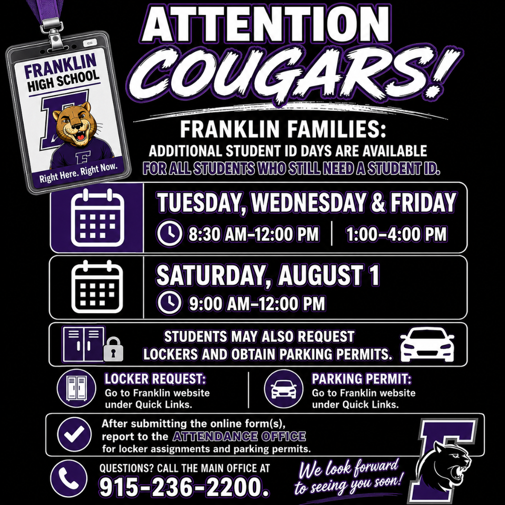 Student IDS Flyer