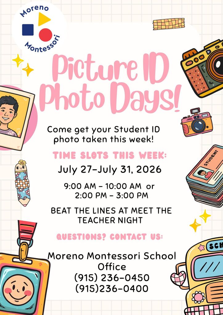 Moreno Montessori Photo ID