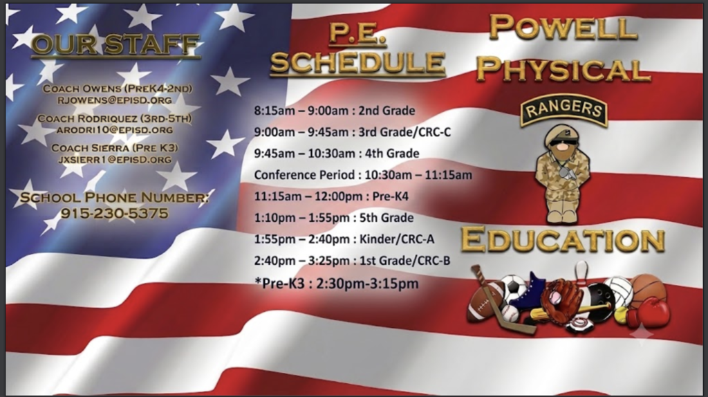 P.E. Flyer 1