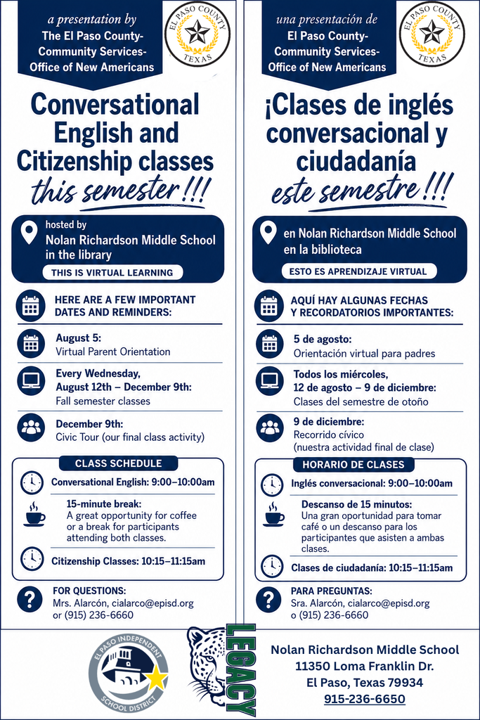 ESL & Citizenship Classes