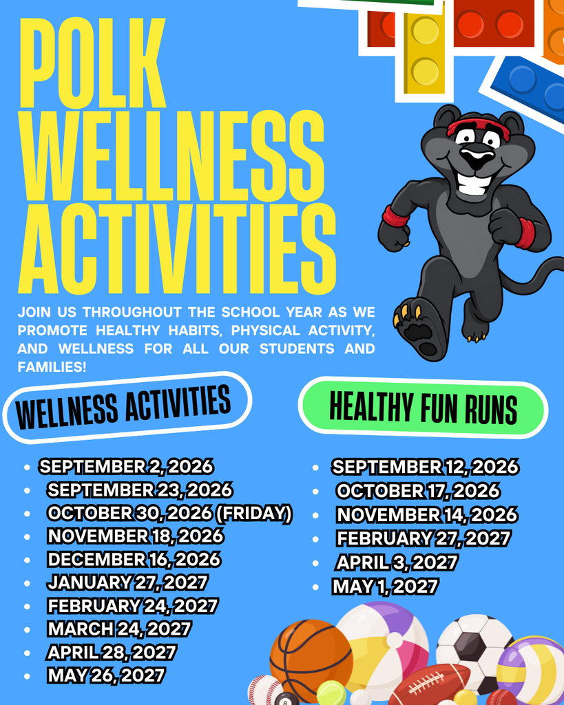 Join us throughout the school year as we promote healthy habits, physical activity, and wellness for all our students and families!