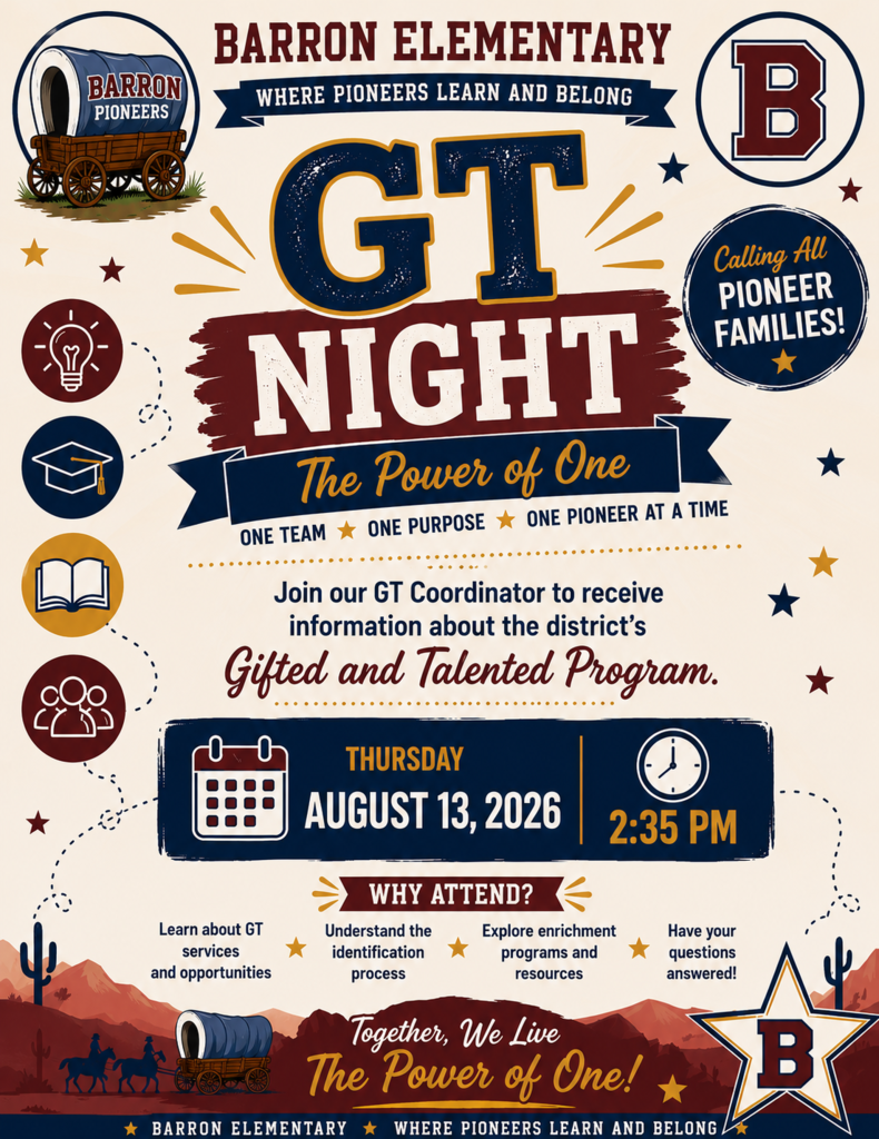 Barron GT Parent Meeting