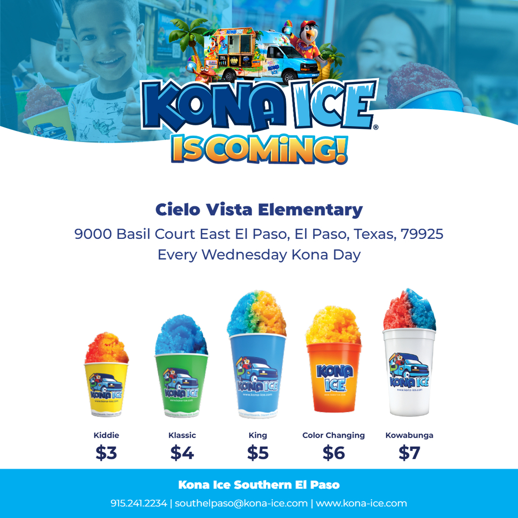Kona Ice Cielo Vista