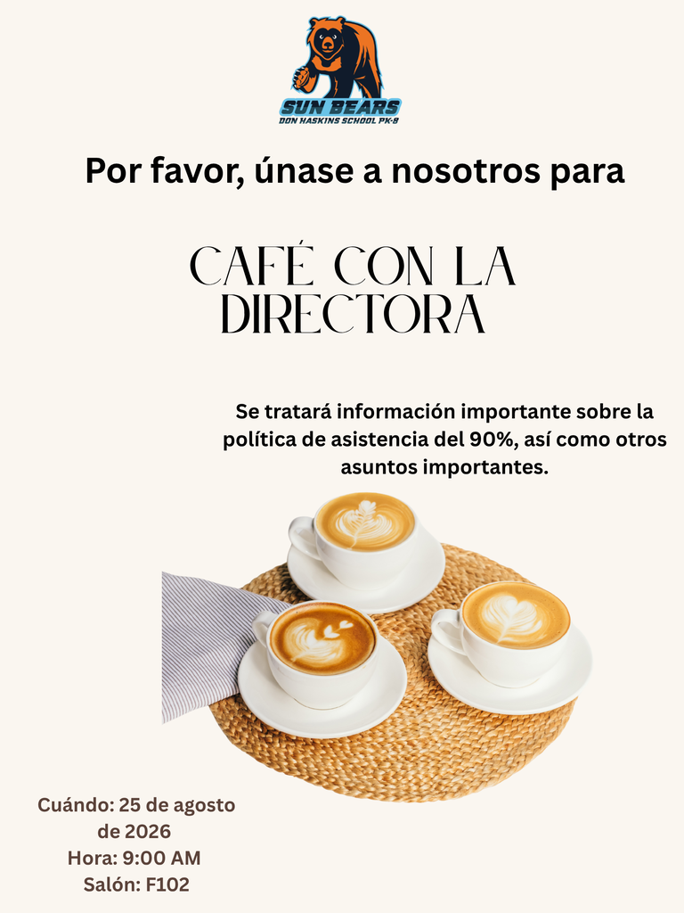 Coffee with the Principal