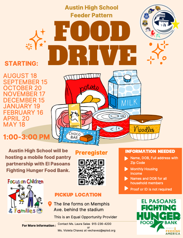 Food Drive Flyer EN