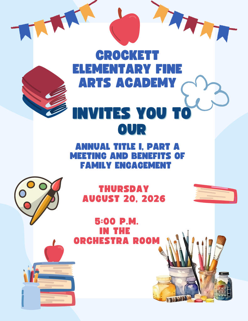 Title I Meeting English Flyer