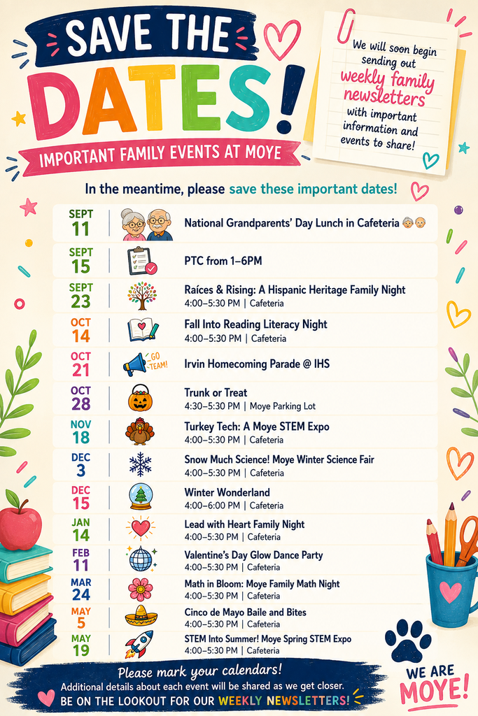 Save the Dates