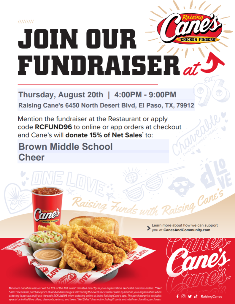 Fundraiser Flyer 