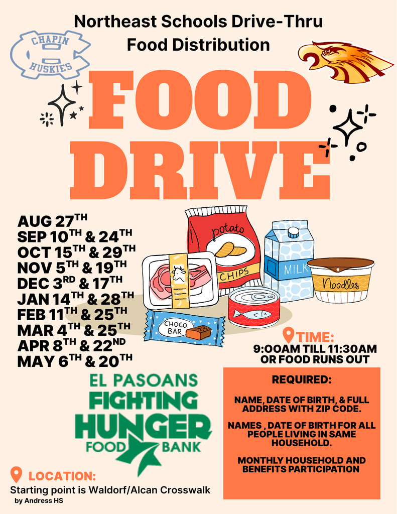 Northeast Schools Food Drive