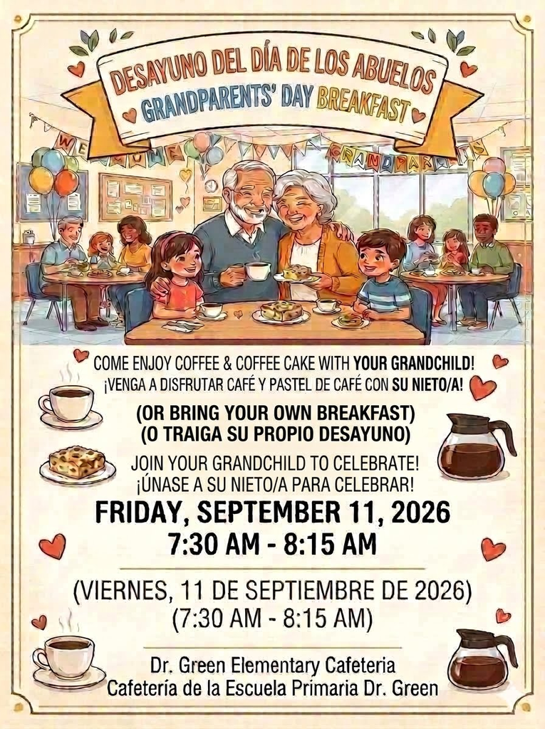grandparents breakfast flyer
